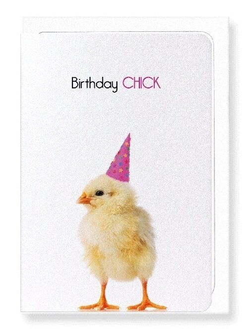 BIRTHDAY CHICK Greeting Card