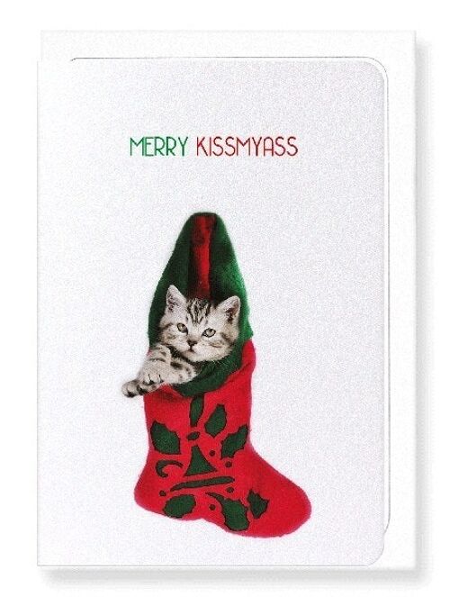 MERRY KISSMYASS Greeting Card