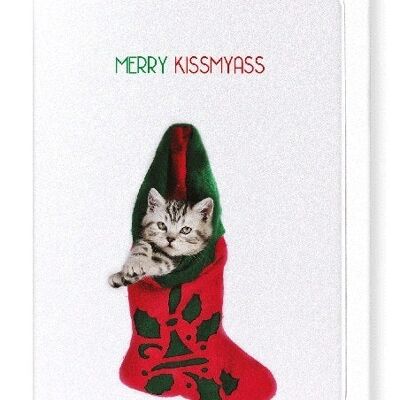 MERRY KISSMYASS Greeting Card