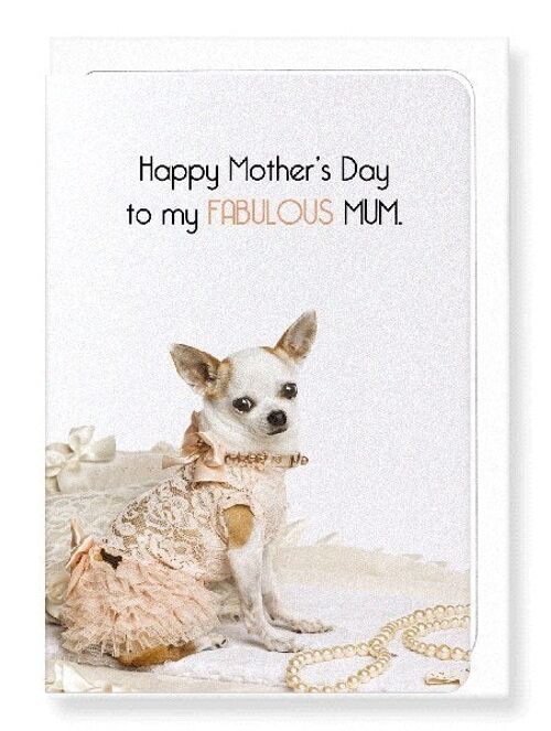 FABULOUS MUM Greeting Card