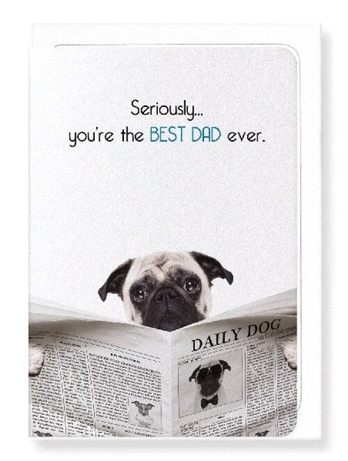BEST DAD EVER Greeting Card