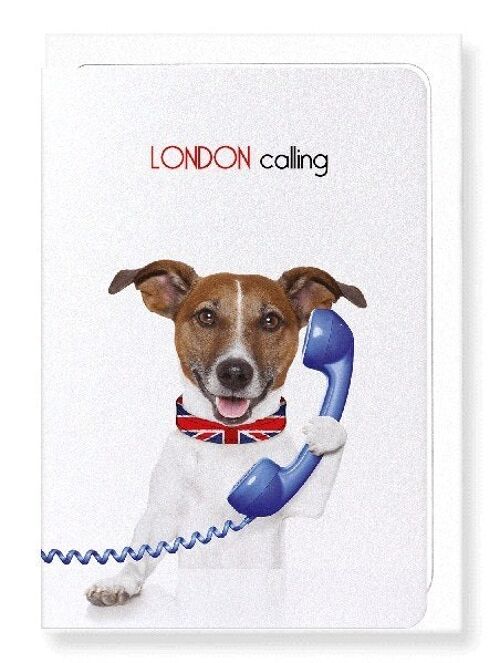 LONDON CALLING Greeting Card