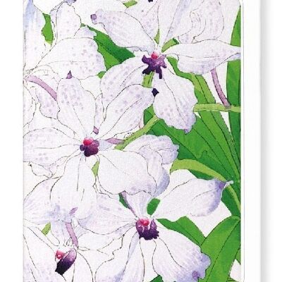 ORCHID FLOWERS Greeting Card