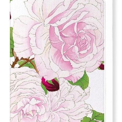 PINK ROSE Greeting Card