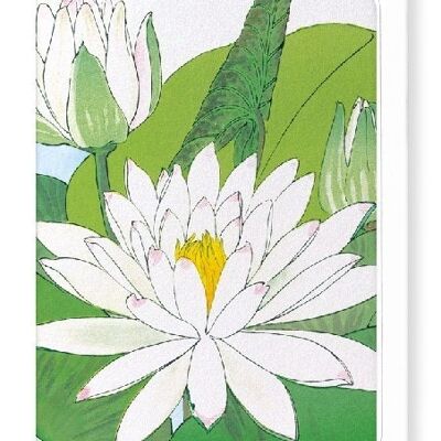 WATER LILY Greeting Card