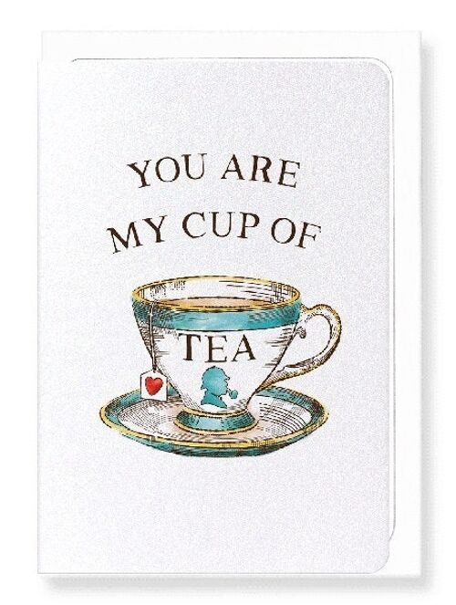 SHERLOCK HOLMES MY CUP OR TEA Greeting Card