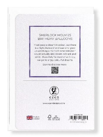 BALLONS SHERLOCK HOLMES Carte de vœux 2