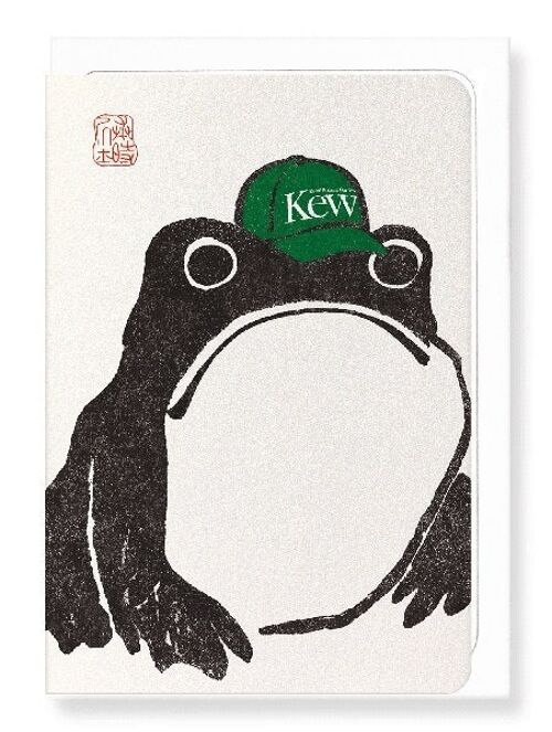 KEW EZEN FROG Greeting Card