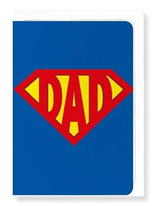 SUPER DAD Greeting Card