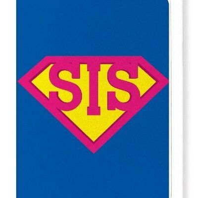 SUPER SIS Greeting Card