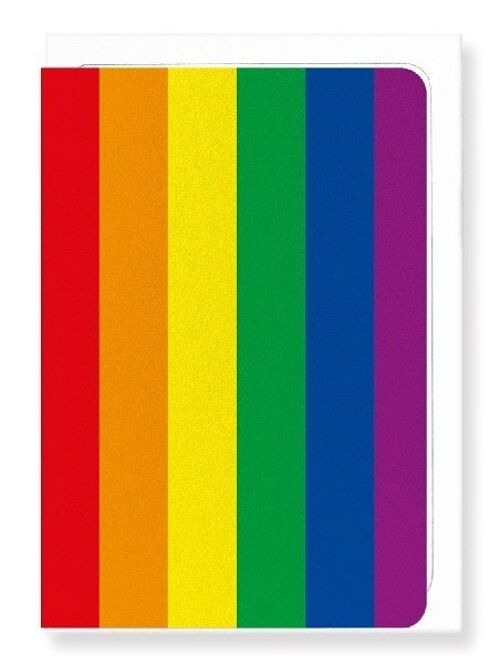 LGBT RAINBOW PRIDE FLAG Greeting Card
