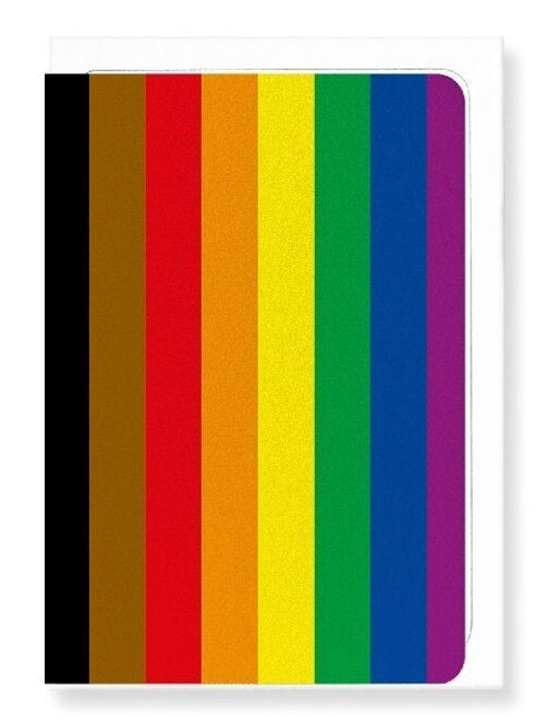 POC PERSON OF COLOUR  FLAG Greeting Card