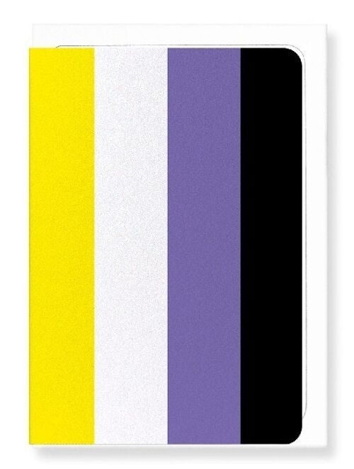 NON BINARY PRIDE FLAG Greeting Card