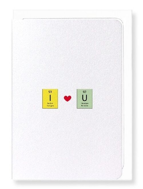 ELEMENTS EXPRESSING LOVE Greeting Card