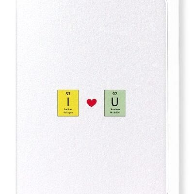 ELEMENTS EXPRESSING LOVE Greeting Card