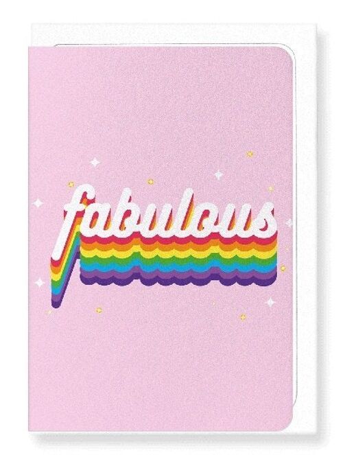 STAY FABULOUS Greeting Card