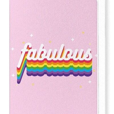 STAY FABULOUS Greeting Card