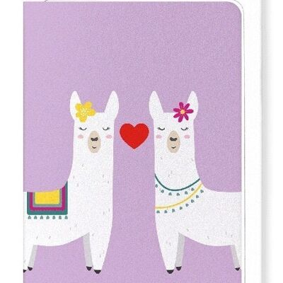 MRS & MRS LLAMOUR Greeting Card