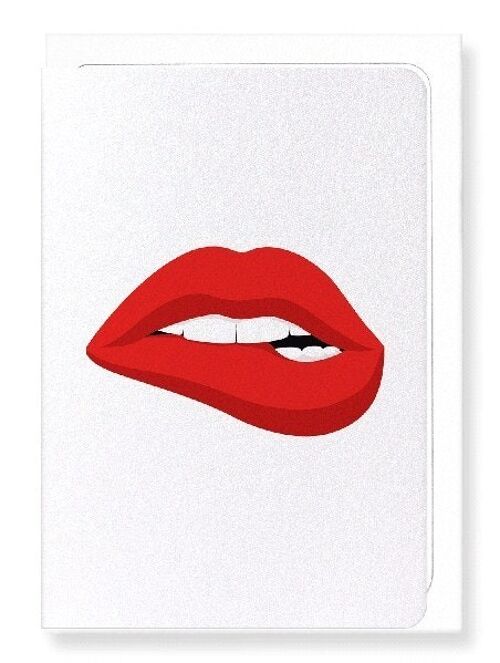 LIPS Greeting Card