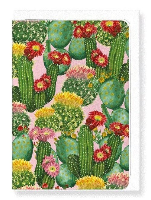 COLOURFUL CACTI Greeting Card