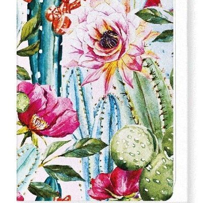CACTI FLOWERS Greeting Card