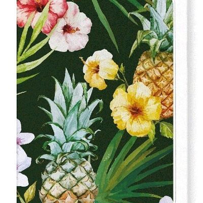 PINEAPPLE PARADISE Greeting Card