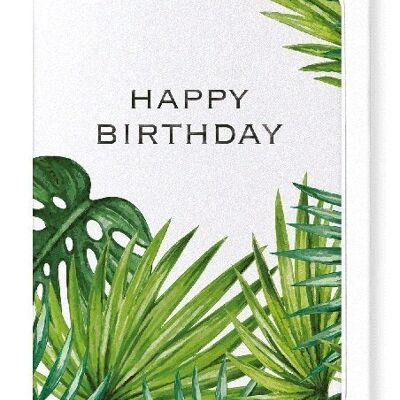 BIRTHDAY PALM Greeting Card