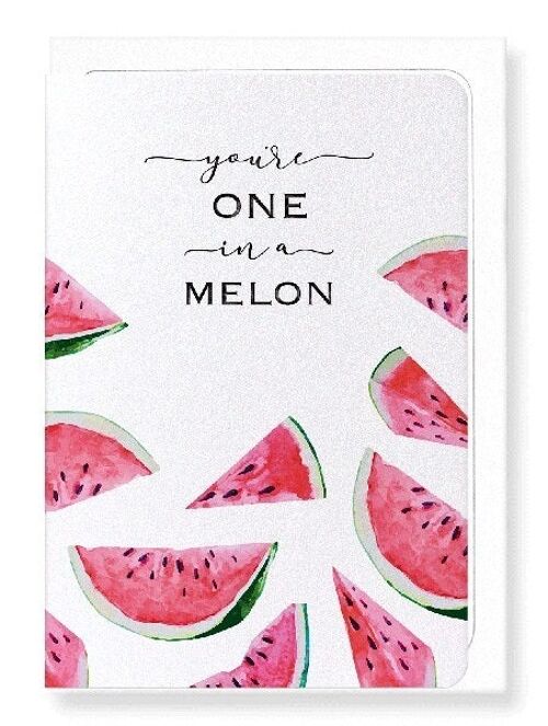 ONE IN A MELON Greeting Card