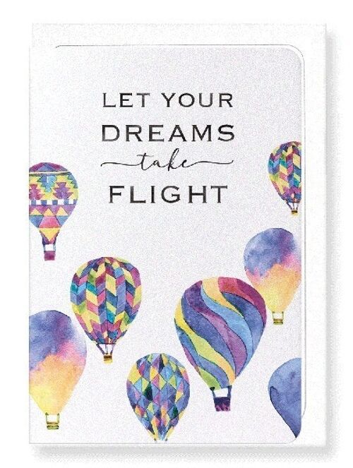 DREAMS TAKING FLIGHT Greeting Card