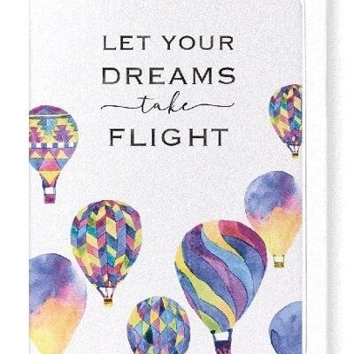 DREAMS TAKING FLIGHT Greeting Card