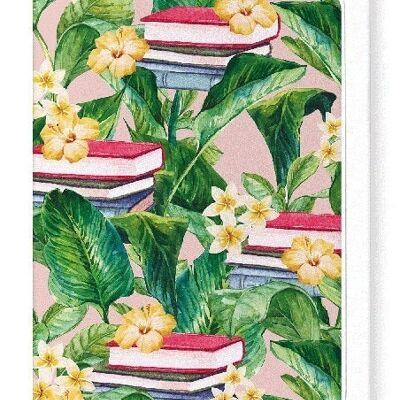 GARDEN OF BOOKS Greeting Card