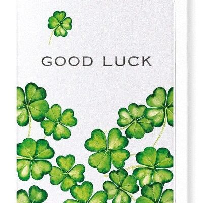 LUCKY CLOVER Greeting Card