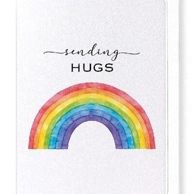 SENDING HUGS Greeting Card