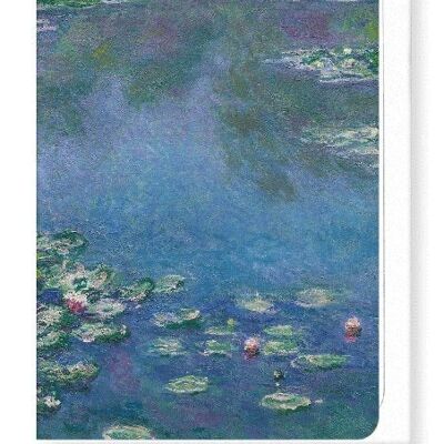 WATER LILIES NO.1 BY MONET Greeting Card