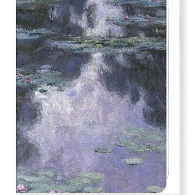 WATER LILIES NO.2 BY MONET Greeting Card