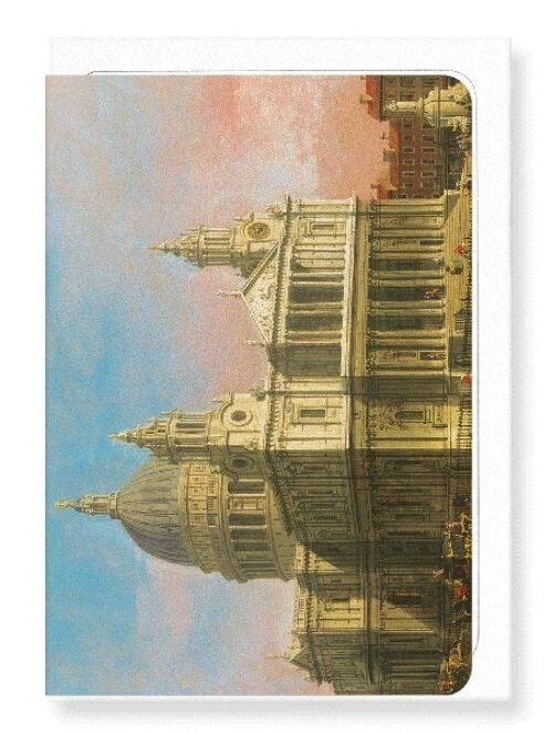SAINT PAUL'S CATHEDRAL C.1754  Greeting Card