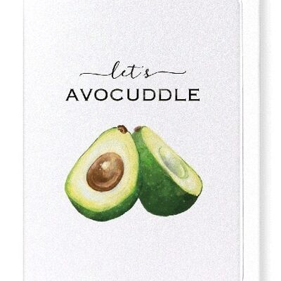 VAMOS A AVOCUDDLE Tarjetas de felicitación