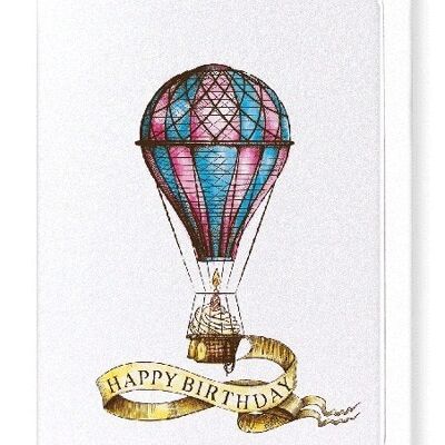 BALLON D'ANNIVERSAIRE Carte de vœux