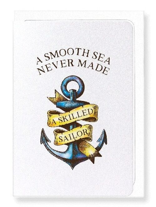 SKILLED SAILOR Greeting Card