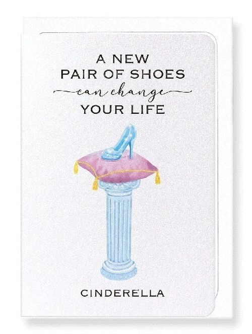 SHOES AND LIFE Greeting Card