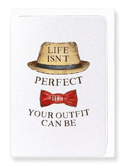 PERFECT OUTFIT Greeting Card