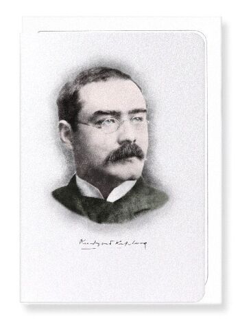 PORTRAIT DE KIPLING Carte de vœux 1