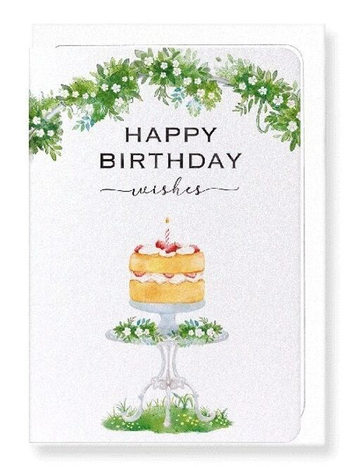 VICTORIA SPONGE CAKE Greeting Card