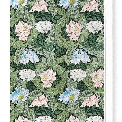 POPPIES AND ACANTHUS FLOWERS Greeting Card