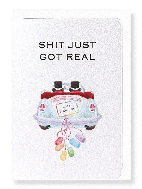 MR & MR FOR REAL Greeting Card