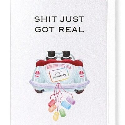 MR & MR FOR REAL Greeting Card