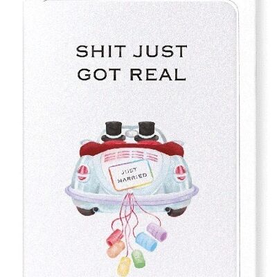 MR & MR FOR REAL Greeting Card