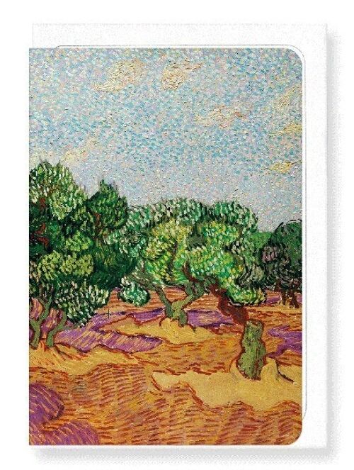OLIVE TREES 1889  NO. 1 Greeting Card