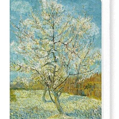 THE PINK PEACH TREE 1888  Greeting Card