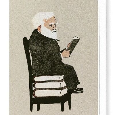 ANDREW CARNEGIE READING 1902  Greeting Card